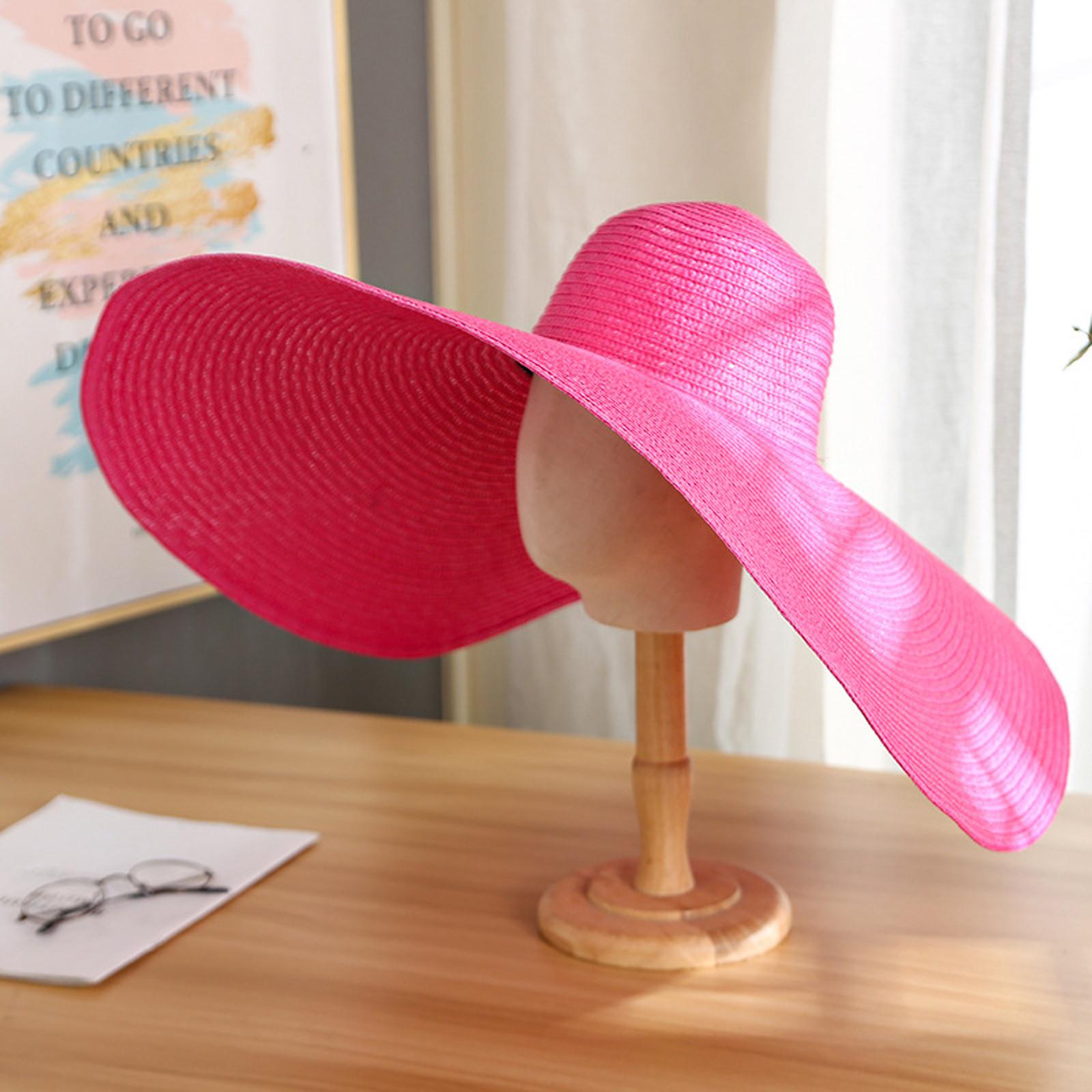 Women s Leisure Big Edge Dome Holiday Foldable Sunshade Beach Hat