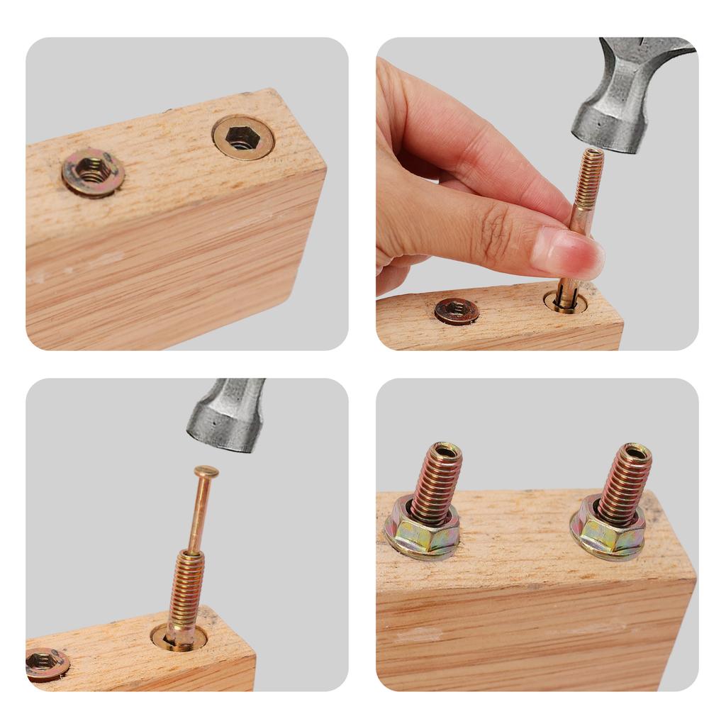 Expansion Bolts Drywall Screws Carbon Steel Wall Plugs Concrete Hammer Drive Anchors Sleeve Expansion Screws Fixing Fastener