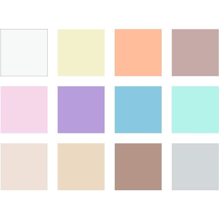 Kit de pâte à modeler - FIMO - Pastel - 12 blocs à cuire - Doux et souple - Couleurs assorties