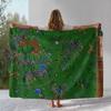 Classic Game Heroes of Might and Magic Map Flannel Blanket,Soft Plush Throw for Home Bedroom Bed Sofa Cover Camping Picnic gift