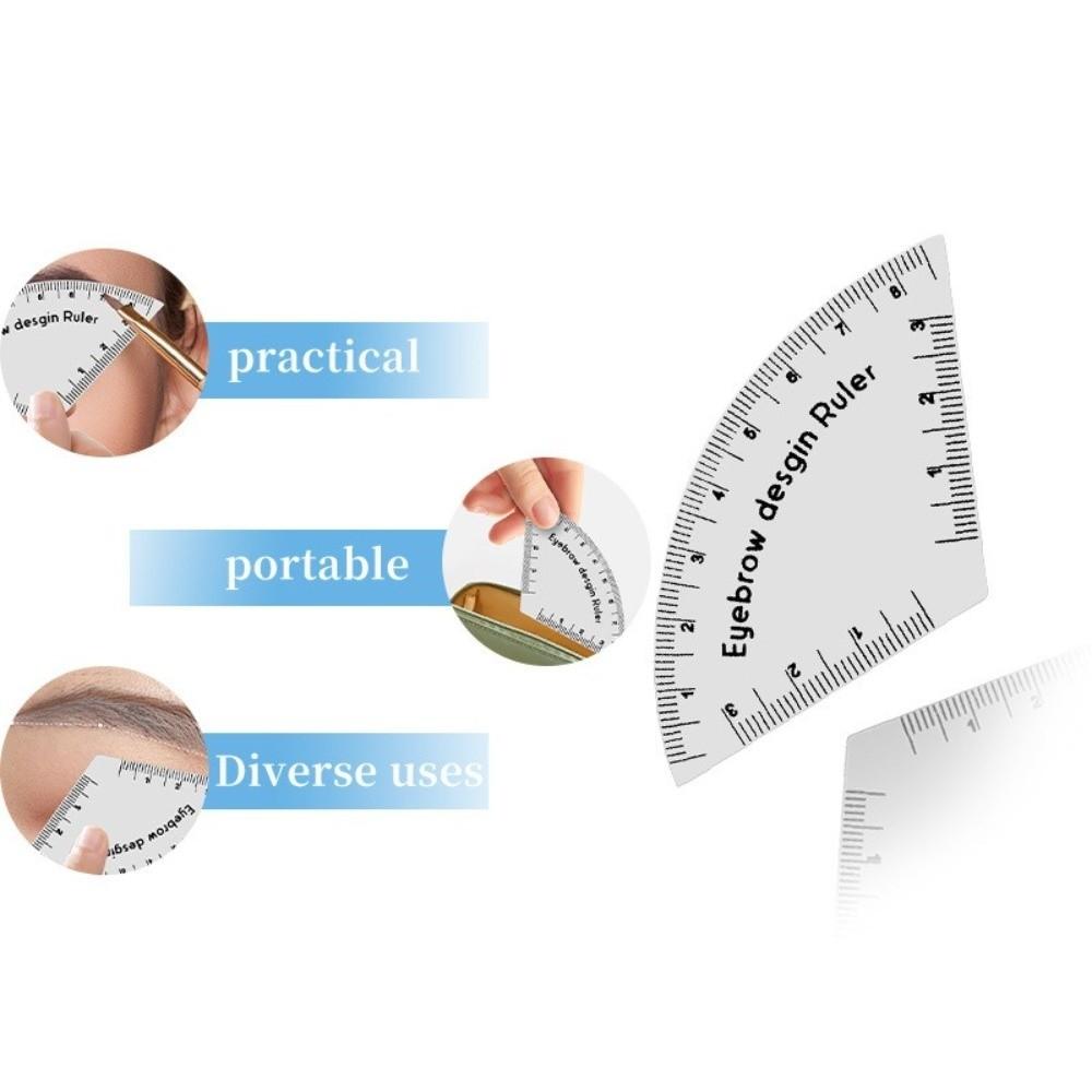 Portable Instant Brow Shaper Durable Makeup Drawing Guide Ruler  Tattoo Supplies