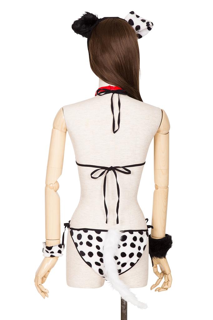 Clearstone SugarPet Cosplay Halloween Dalmatian Black Women's