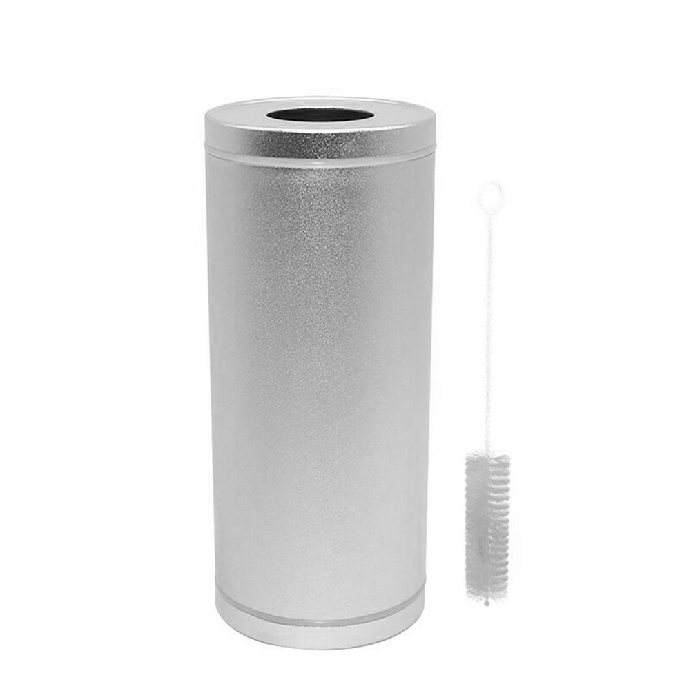 Aluminum Alloy Car Tissue Holder Cylinder Tissue Box Car Tissues Container Car Tissue Tube Car Accessories