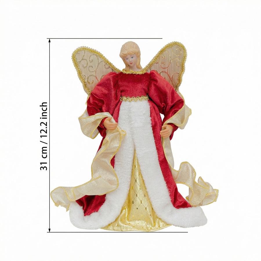 Christmas Tree Topper Star Angel for Festive Decor