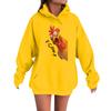 Women's Fashion Casual Long Sleeve Loose Printed Sweatshirt