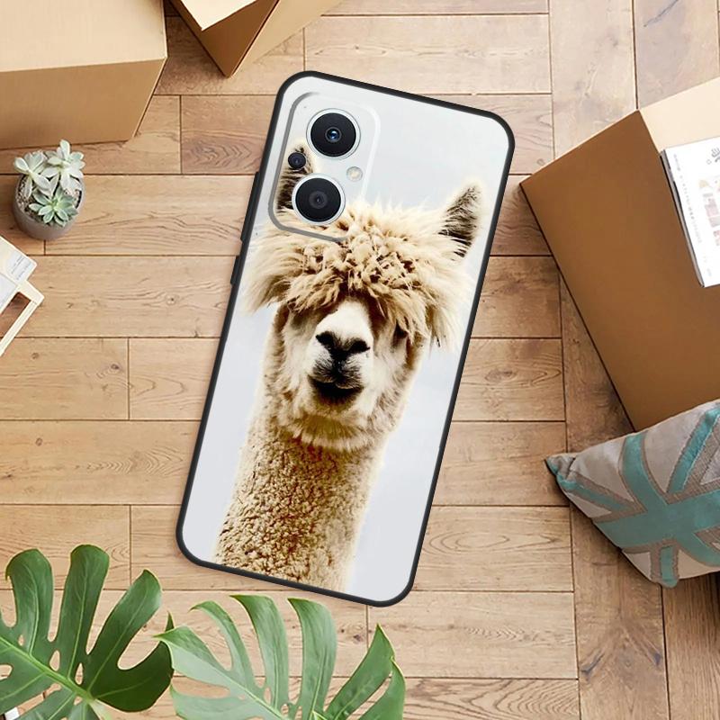 Lama Llama Alpaca Case For OPPO Reno 14F 13F 12F 10 11 12 13 14 Pro 8T 7 8 Lite OPPO Find X8 X6 X5 X9 Pro Cover