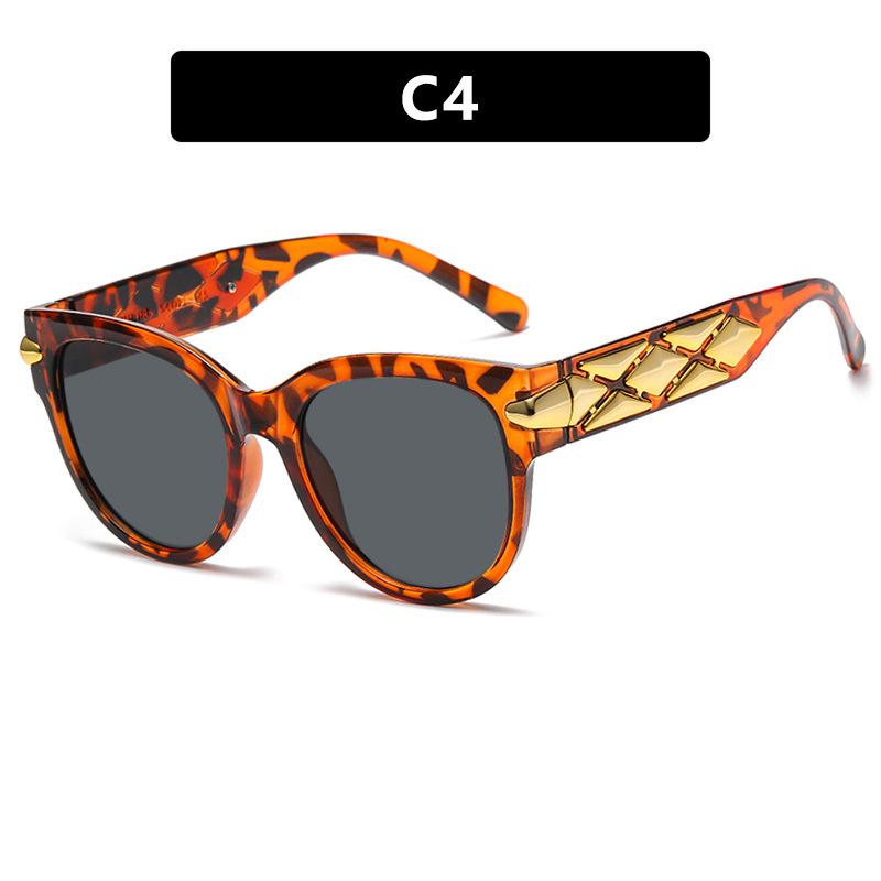 New Trendy Sunglasses Luxury Brand Design Holiday Camping Fashion Large Frame Sun Glasses Men Women Ideal Gift Sunnies