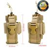 New Tactical Adjustable Walkie Talkie Holder Radio Pouch Hunting Interphone Hanging Bag Outdoor Nylon Molle Radio Pouch