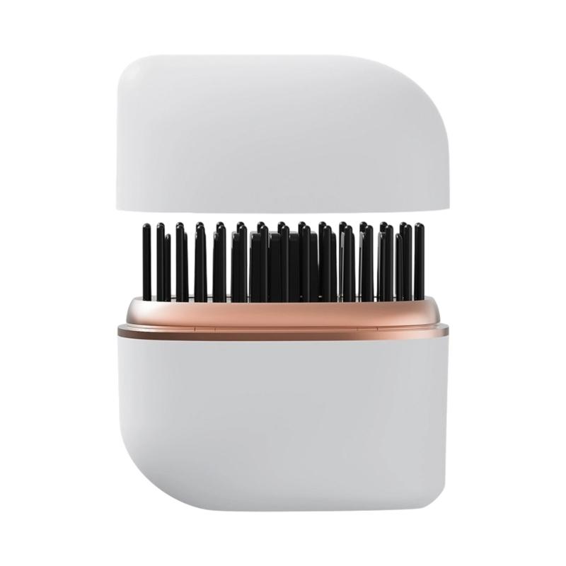 

Professional Styling Comb Thermal Brush Adjustable Heat Settings Suitable for Quick Straightening Daily Hair Care 1