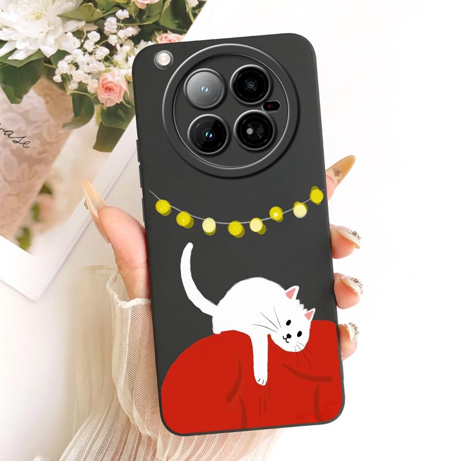 For Infinix Zero 40 4G Case X6860 Cute Cat Duck Cartoon Cover Soft TPU Matte Phone Case For Infinix Zero 40 5G X6861 Zero40 Bags