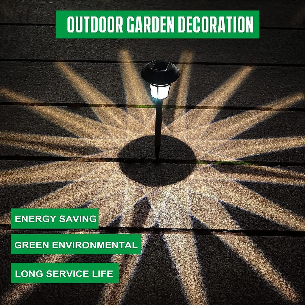 Solar Power Landscape Lights LED Outdoor Garden Yard Pathway Lawn Art Lamp Decor Lawn Light
