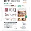 Tsukurundesu DIY Miniature House Bistro DG Series with Instruction Manual