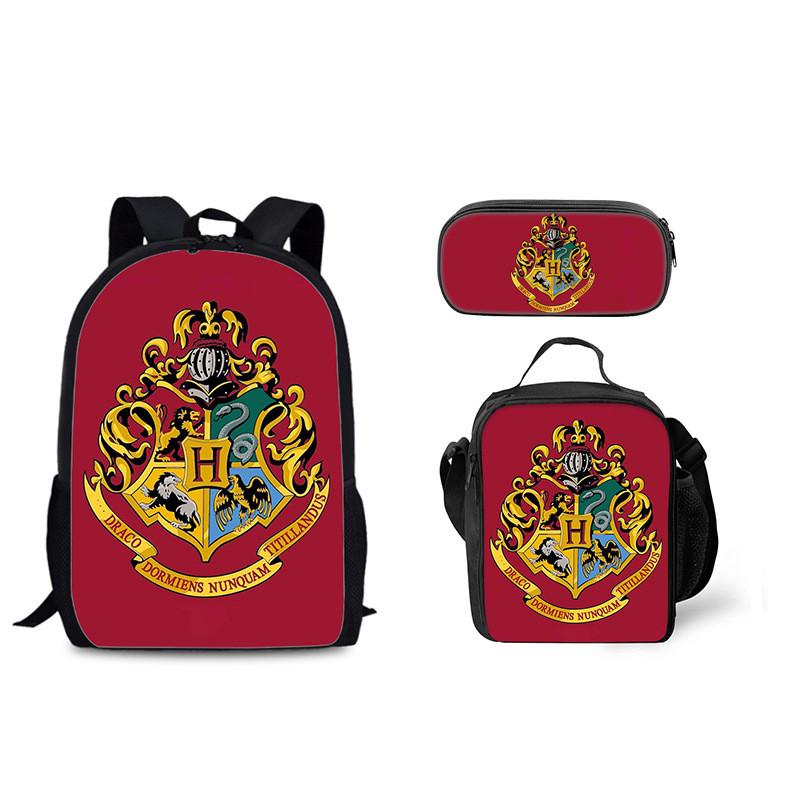 Sada batohu Harry Potter s nylonovou školní taškou a penálem pro studenty