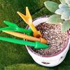 Plant Shovel, Garden Transplanting Tool, Manual Seeder and Soil Hole Puncher, Small Hand Tools for Planting and Gardening