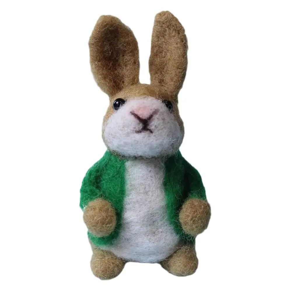 

1/6pcs Rabbit Felt Finished Products Multi-coloured Small Rabbits Suitable For Various Accessories & Handmade 10cm 2026 F4C1