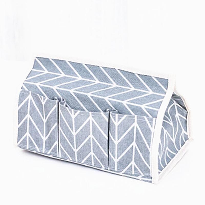 Pastoral Wind Baumwolle Lagerung Tissue Box Tissue Halter Desktop Schutt Tissue Abdeckung Wohnzimmer