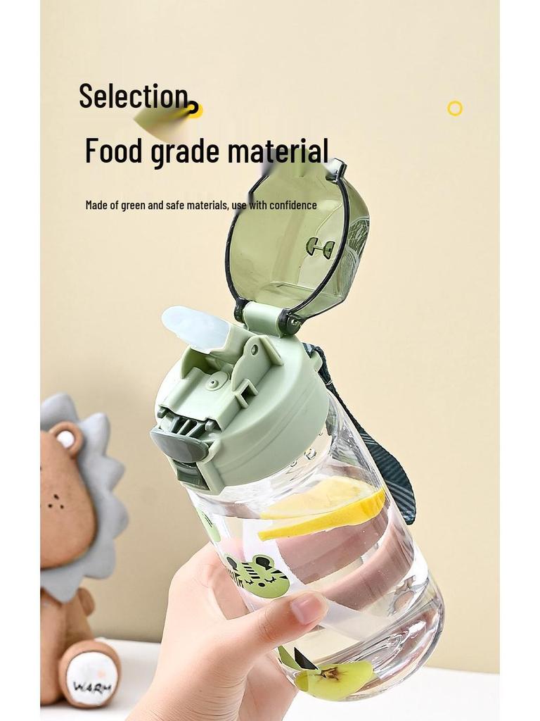 Premium Straw Cup: Durable, Drop-Proof, BPA-Free Water Bottle for Mothers, Babies, Students, and Outdoor Sports Enthusiasts