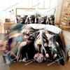 Home Textile Tokyo Ghoul Anime Manga Goth Bedding Set Printed Duvet Cover Set Pillowcase Twin Full Queen King Bedclothes029
