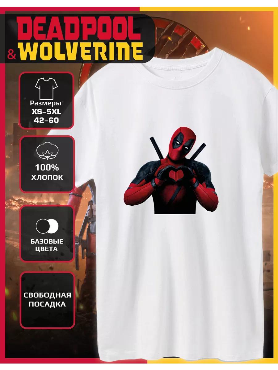 

Deadpool Wolverine Print T-shirt L
