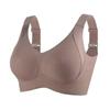 Plus Size Seamless Full Coverage Anti-Sagging Bra with Side Support