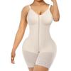 Women Plus Size Thin Strap Waist Cincher Tummy Control Hip Lifting Body Shaper Bodysuit