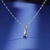 Exquisite Sterling Silver 999 Lucky Necklace: High-End Luxury Choker for Women – Perfect Best Friend Gift