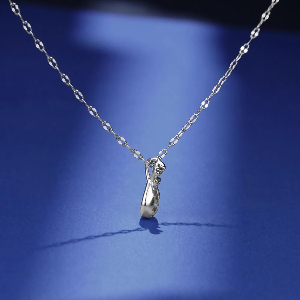 Exquisite Sterling Silver 999 Lucky Necklace: High-End Luxury Choker for Women – Perfect Best Friend Gift