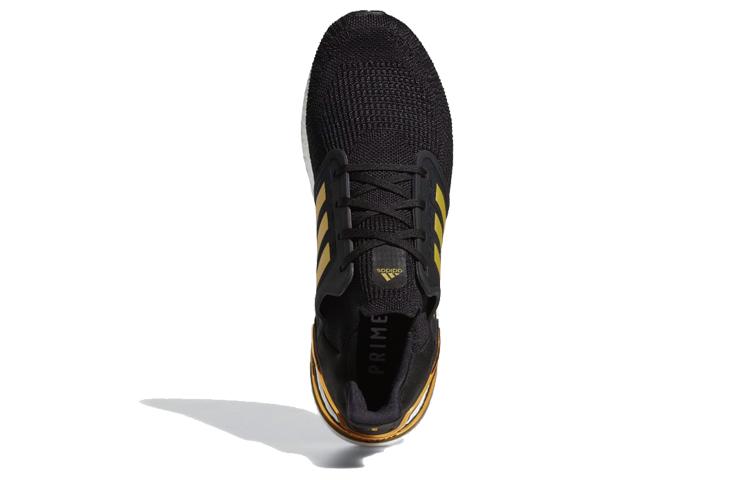 adidas UltraBoost 20 Gold Metallic Men's Running Shoes EE4393