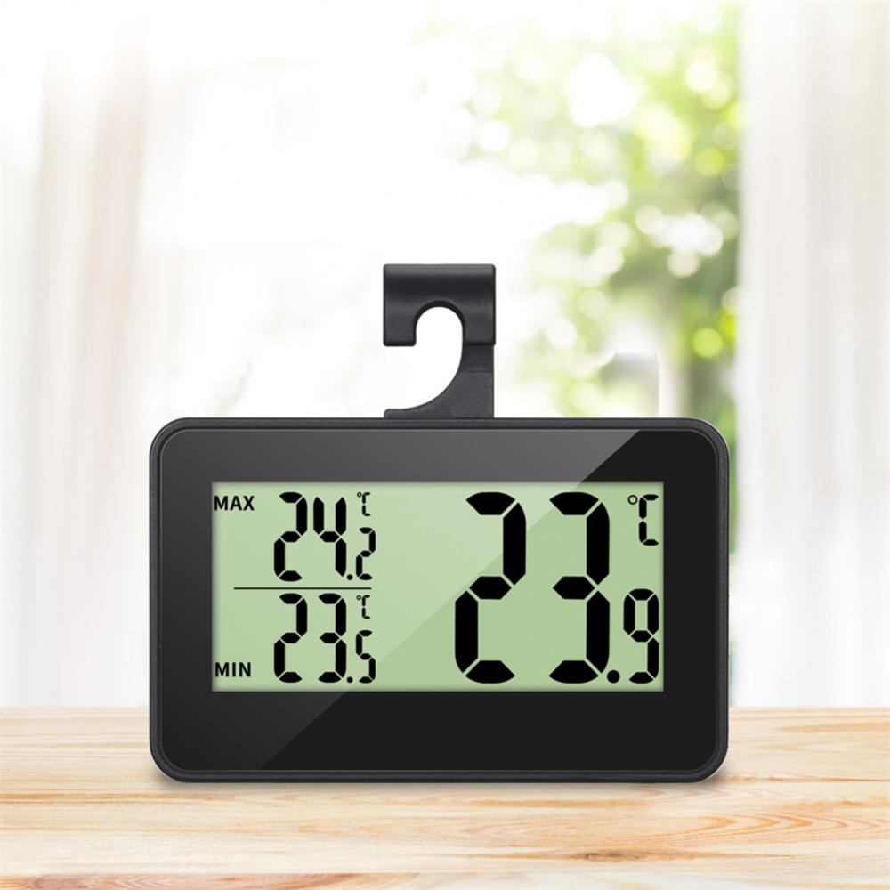 Refrigerator Thermometer Fridge Freezer Waterproof Precision Kitchen Tools And Gadgets Temperature Meter With Hook Adjustable