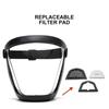Transparent Full Face Shield Splash-proof Welding Safety Glasses Face Shield Windproof Mask Unisex Eye Protection Face Mask