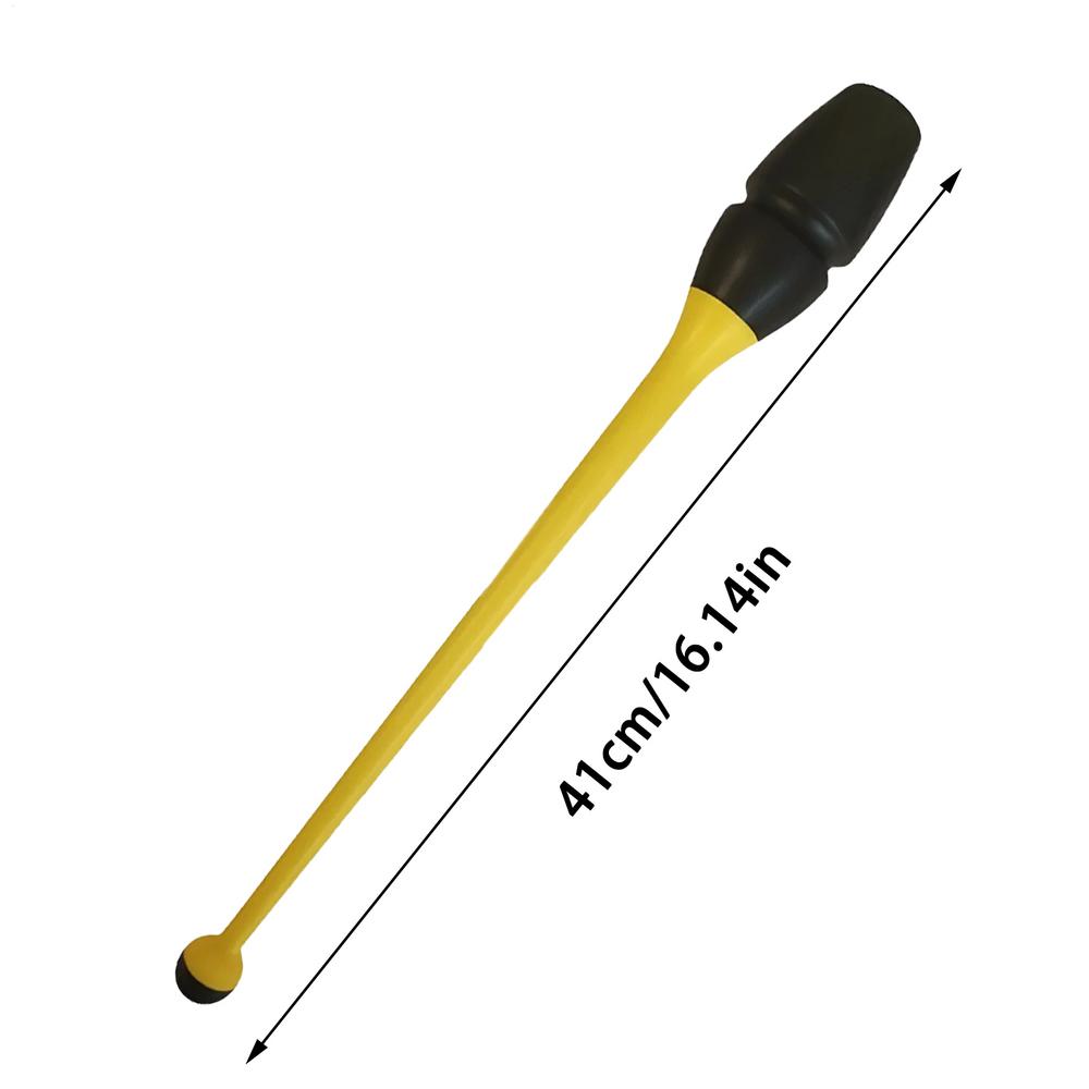 Gymnastics Clubs Rubber Professional Non-Slip Rhythmic Gymnastics Practice Stick For Beginners Students Gymnasts Practice
