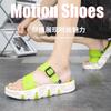 Men Sandalas Fashion Beach Couple Sandals Thick Sole Slipper Waterproof Anti-Slip Sandals Flip Flops for Women Men Unisex