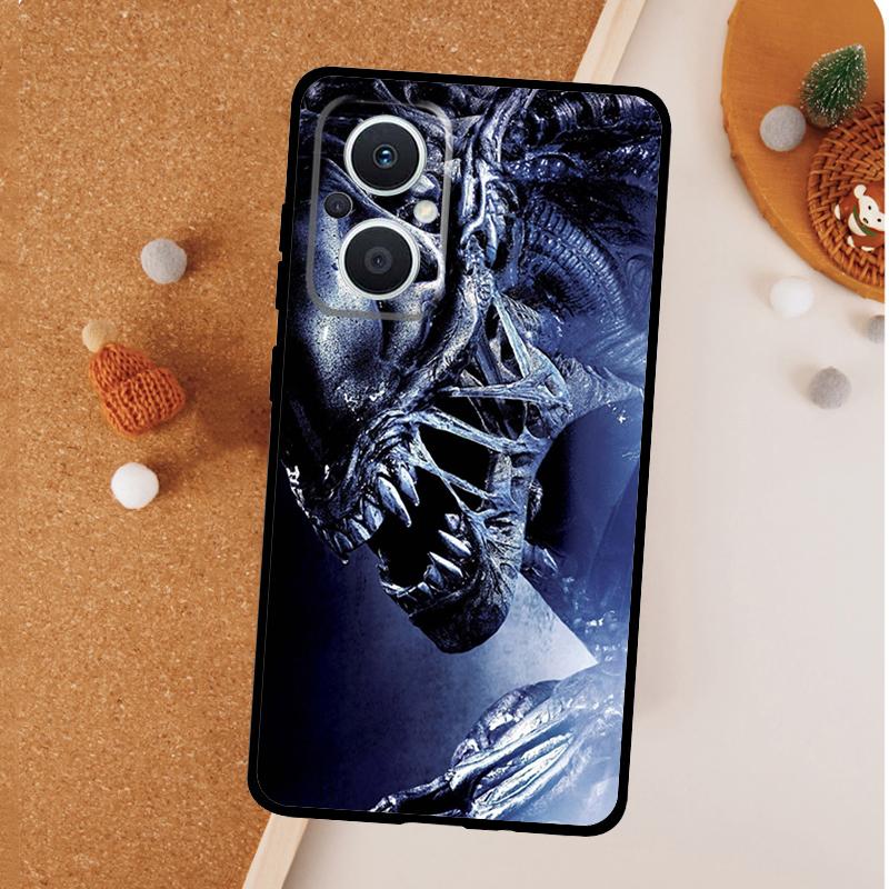 

Alien Predator Case For OPPO Reno 13F 12F 11F 8T 7 8 10 11 12 13 Pro OPPO Find X8 Pro X6 X3 X5 Lite Cover OPPO Find X6 Pro