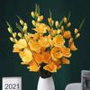 70cm Artificial Gladiolus Lifelike Fake Floral Decoration Artificial Flower  Vase Arrangements