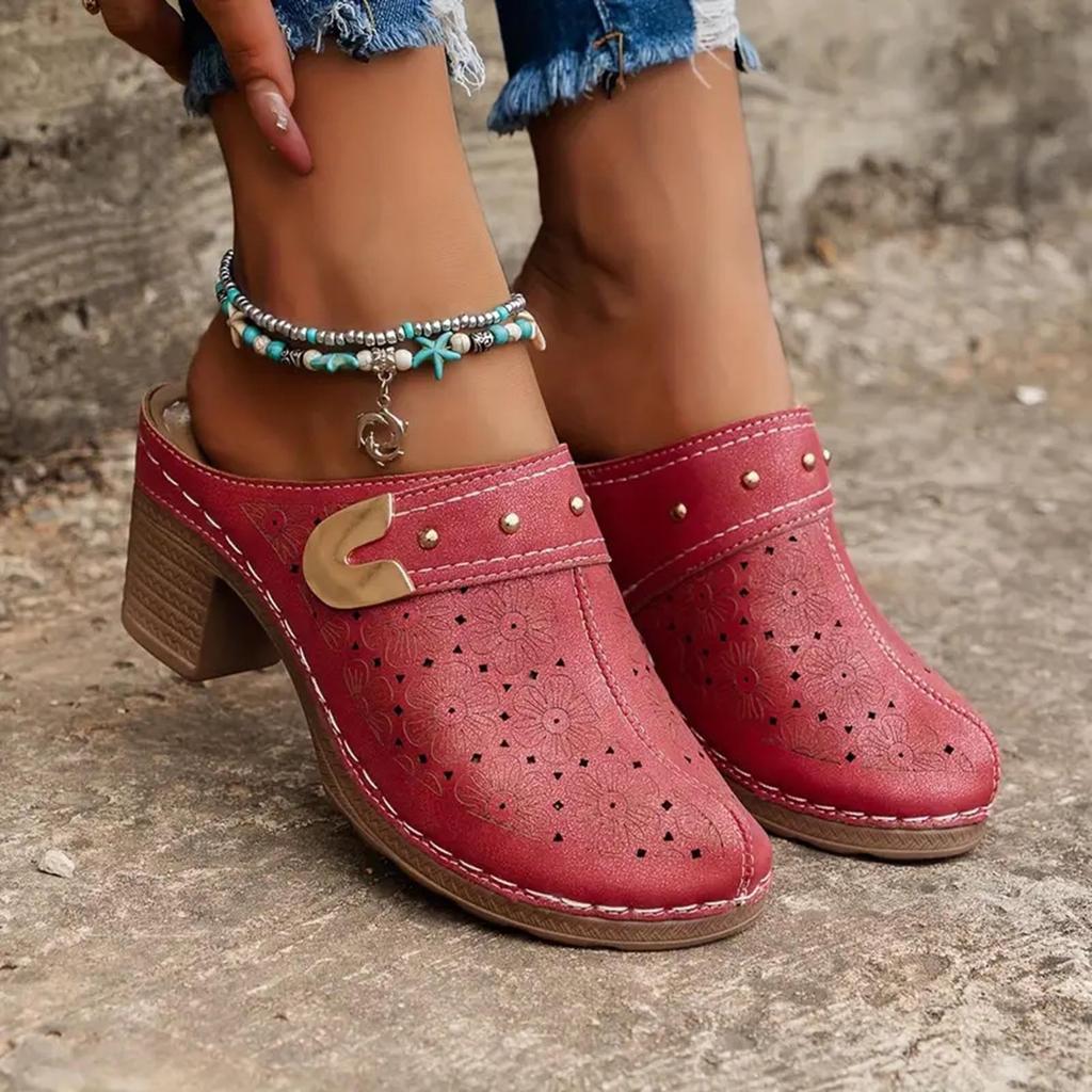 Sandały Damskie Platformy Wysoki Obcas Bohema I Wygodne Damskie Buty Na Średnim Obcasie eleganckie buty na obcasie dla kobiet