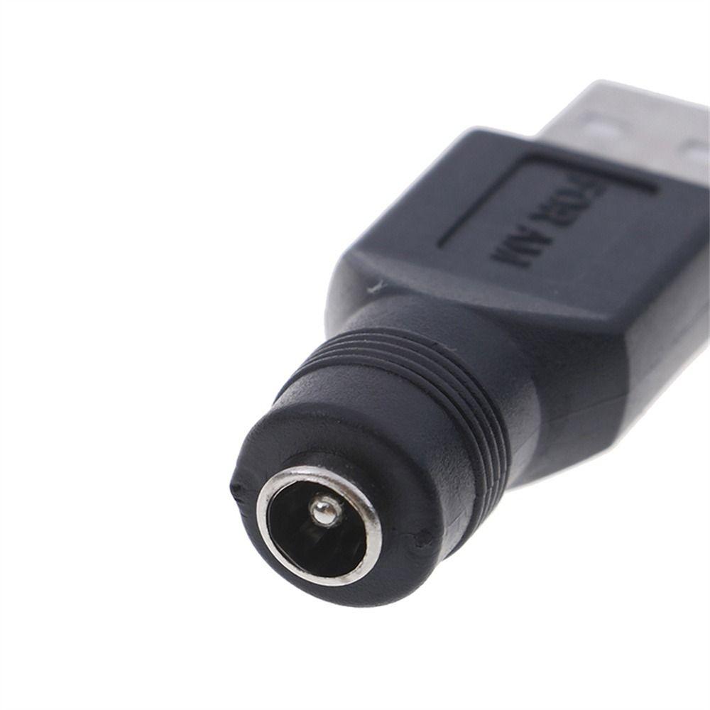 2.0 5.5*2.1mm DC Power Adapter Female Power Jack USB Conenctor Male Plug Socket DC Power Converter