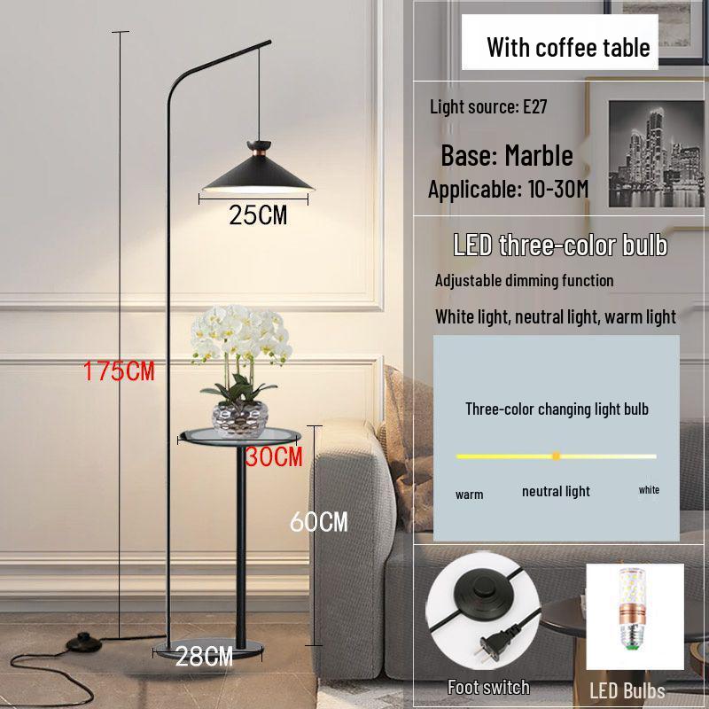 Modern Minimalist Art Floor Lamp: Luxurious Ambient Lighting for Living Room