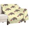 Happy Tortoise Throw Blanket Kid'S Decorative Cute For Decorative Sofa Blankets