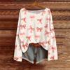 Long Sleeve Shirts For Women Printed Tees Blouses Casual Plus Size Basic Tops Pullover Casual Tunic Top Loose FitShirt