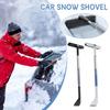 Multifunctional Telescopic Car Snow Shovel Universal Snow Shovel Brush Car De-icing Snow Removal Scraper Car Accessories NEW