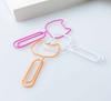 10pcs Color Paper Clip Paper Clip Cute Paper Clip Animal Paper Clip