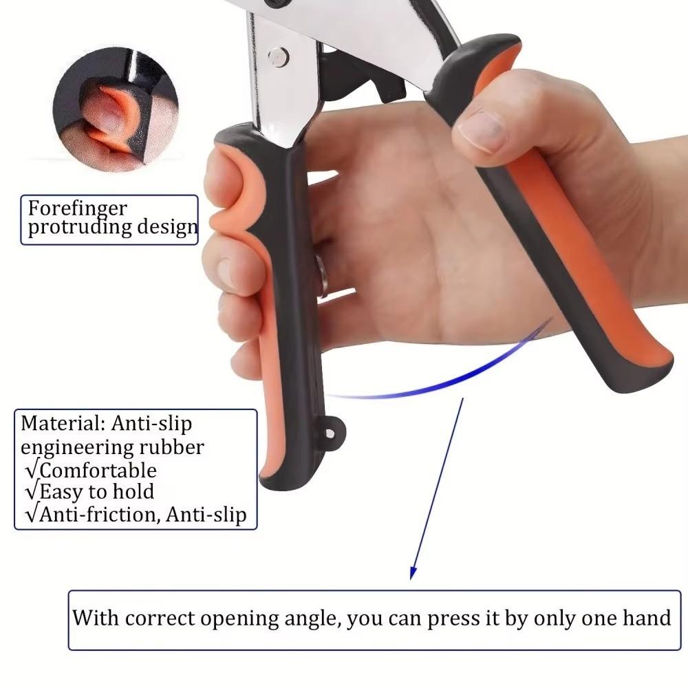 Manual Press Grommet Eyelet Plier Kit 10mm Eyelet Hole Punch Pliers Eyelet Installation Tool