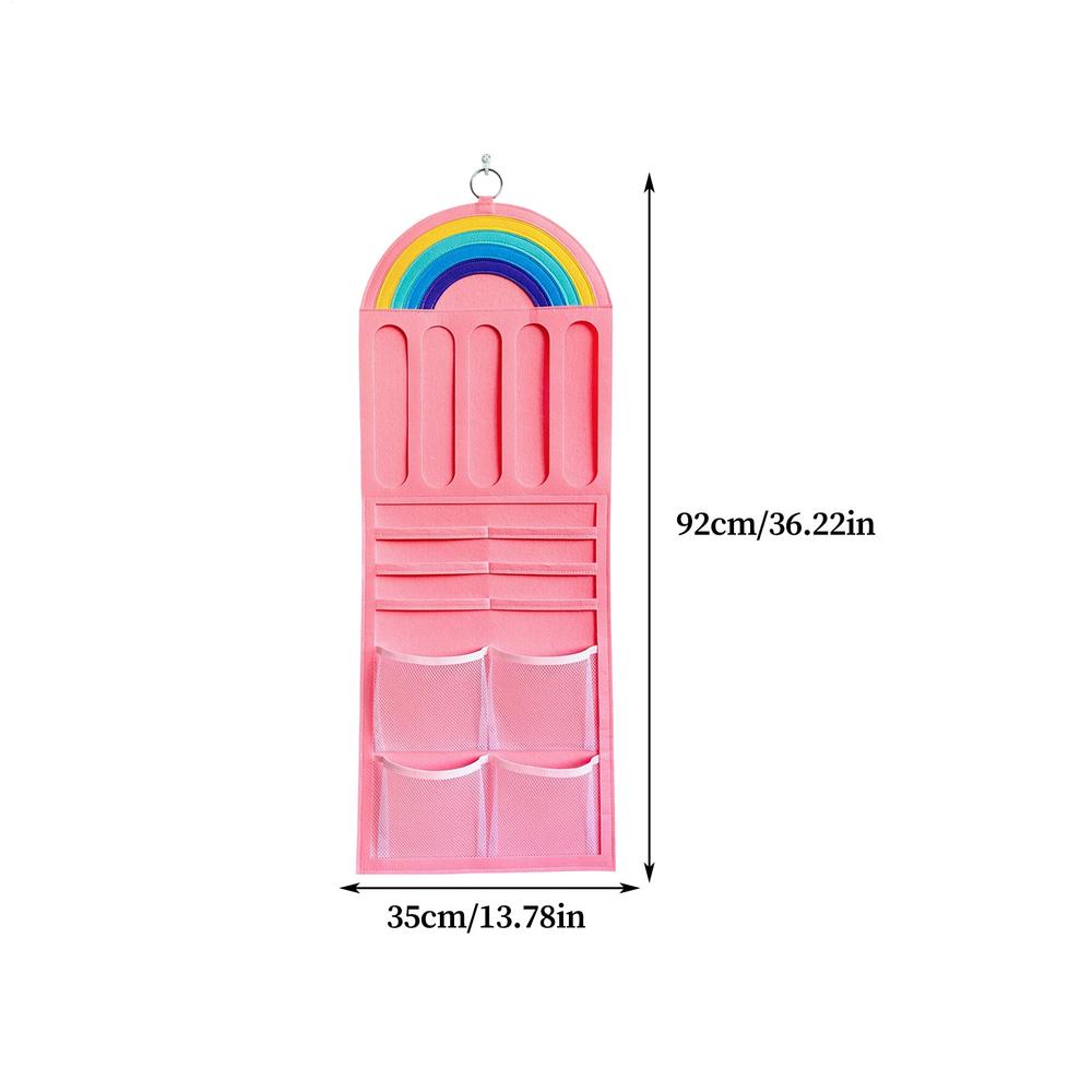 Bow Organizer Cloth Bags with Mesh Pocket Hair Clip Bows Holder Hanger for Daughters Kids Headband Jewelry Scrunchies Sunglasses 2260₽