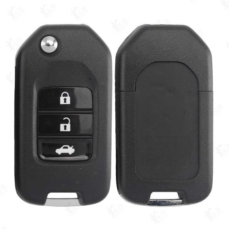 Compatible with Honda Civic, Brio, XRV, Fit, Lingpai, 9th Gen Accord Folding Key Remote Control