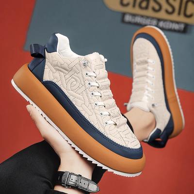 Herren Vulkanisierte Sneaker Schuhe Tennis Sport PU Slip-on Mix Farbe Hohe Qualität Skateboarding Laufschuhe Lässig Für Herren Winter
