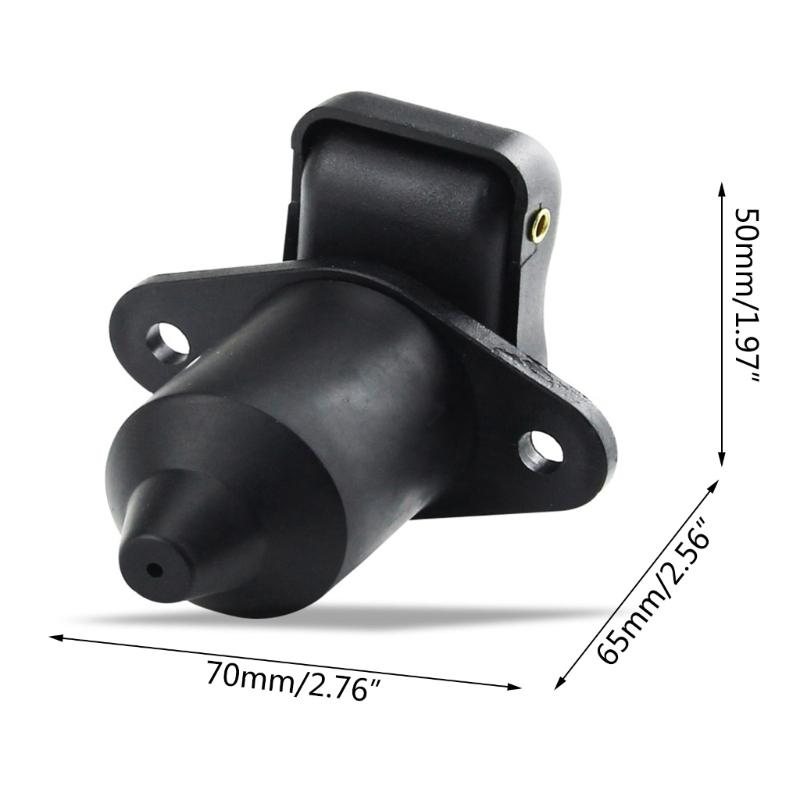 12V Tractor 3 Pin Plug Socket Trailer Plug Socket 3 Pin Suiatble for Trailer Truck RVs Car Caravans Tractor Durable