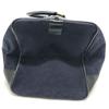 CELINE CMacadam Carriage vintage Hand Bag Duffle Bag Canvas/Leather Navy