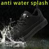 Mode Mikrofaserleder Sicherheitsschuhe Herren Durchstichsichere Arbeitsschuhe Stahlkappen-Sneaker Herren Arbeitssicherheitsstiefel Funkenfeste Schweißerschuhe Wasserdicht