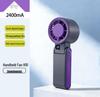 Mini Fan: High-Speed Cooling, Digital Display, Ice Pack, Foldable, Neck-Hanging Handheld Fan (2026 Edition)