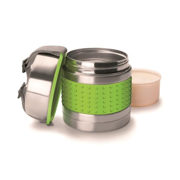 Ibili 741407 Thermo pour Aliment Solide Inox Multicolore 750 ml 13 x 13 x 15 cm